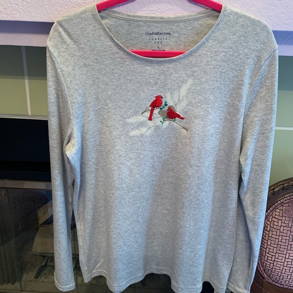 croft & barrow Tops - 🌲🎄CROFT&BARROW Christmas top (LARGE)🌲🎄